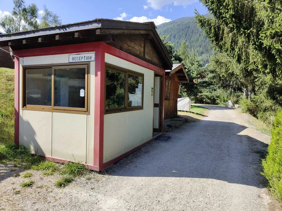 Réception du camping