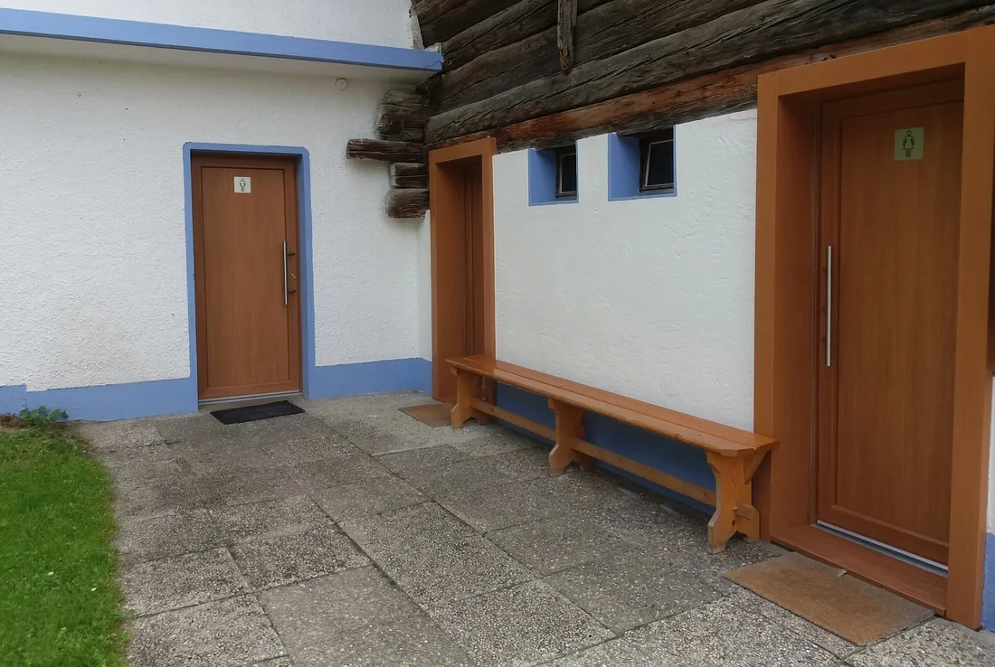 Sanitaires principaux du camping
